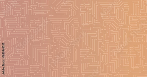 Abstract digital background with technology circuit board texture. Electronic motherboard illustration. Communication and engineering concept. Vector illustration