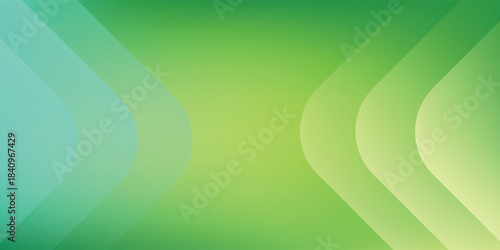 Template banner with green gradient color. design with liquid shape and line. Abstract gradient background. EPS 10