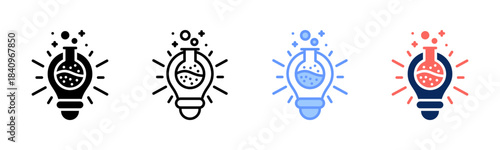 Idea Lab icon set multiple style collection