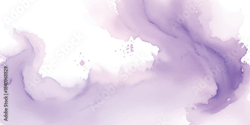 Pink and blue abstract watercolor background with copy space, suggesting a soft, light, vintage summer cloudscape