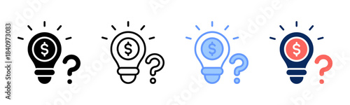 Critical Value icon set multiple style collection