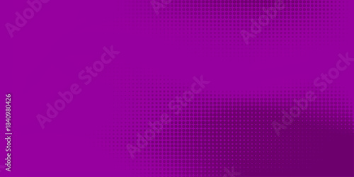 Abstract dot halftone purple color pattern gradient texture background. Used for graphics pop art comics style.