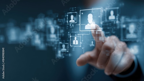 Smart HR system using AI and digital platforms for efficient recruitment, talent analytics, employee engagement, and workforce management in modern organizations. Muxer