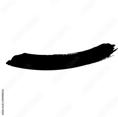 Hand drawn ink brush strokes for creative grunge background use