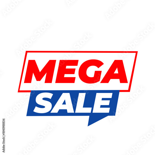 6. Mega sale png, exclusive offer badge, commercial banner asset, online discount graphic, sale highlight icon, shop promo art