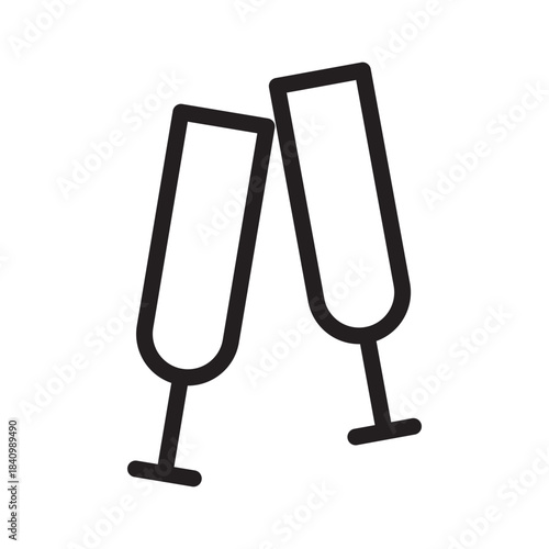 Glasses Clinking Icon