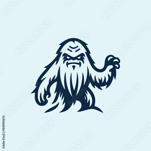 Yeti Monster Logo