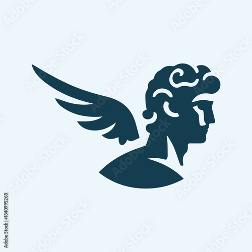 Apollo Greek God Logo