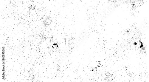 Abstract vector noise. Small particles of debris and dust. White and black grunge texture. Abstract Sketch to Create a Distressed Effect. 