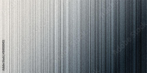 Abstract background featuring a shiny brushed silver metallic surface with vertical stripes and a reflective gradient. Dark Silver, Gray vector texture with colored lines. The elegant interplay.