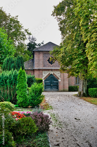 schöne alte Kapelle Friedhof in Goch