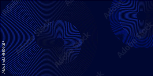 Abstract Blue Circular Patterns With Geometric Lines. Abstract blue background featuring patterns and geometric lines. Perfect for modern design projects, presentations, and backdrops