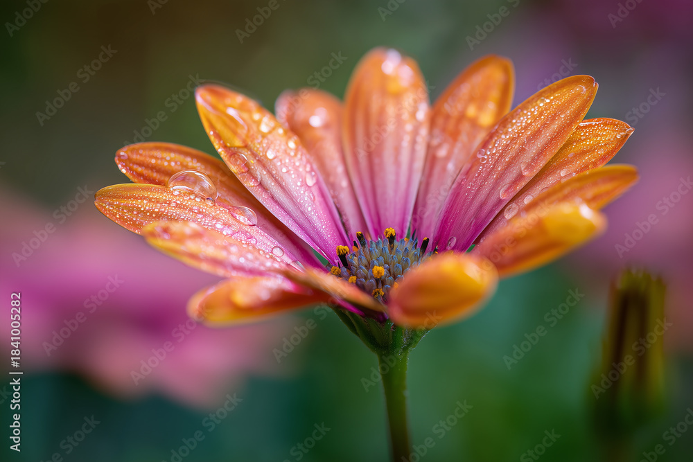 Fototapeta premium Dewy Flower Petals