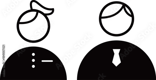 人のアイコン / Human Icon – シンプル・フラット・ユーザーシンボル