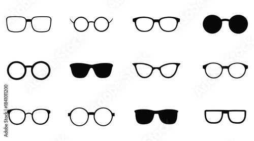 Stylish sunglasses with vibrant color accents and crisp lines