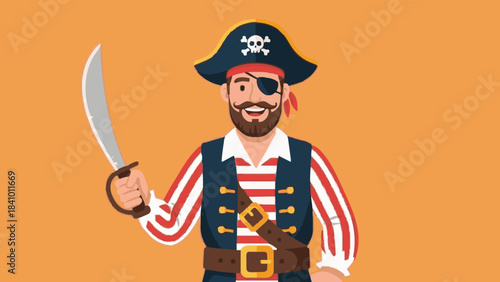 pirate with a sword