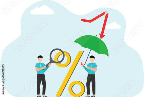 Cryptocurrency decline in value during market downturn, digital currency collapse, finding strategy to survive during crisis, consequences of declining foreign exchange market, arrow breaking Bitcoin.