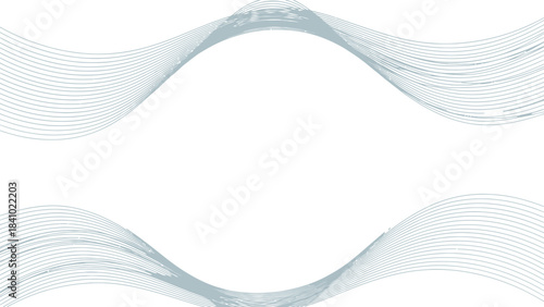 Abstract vector wave patterns in light blue, perfect for graphic design elements and modern backgrounds