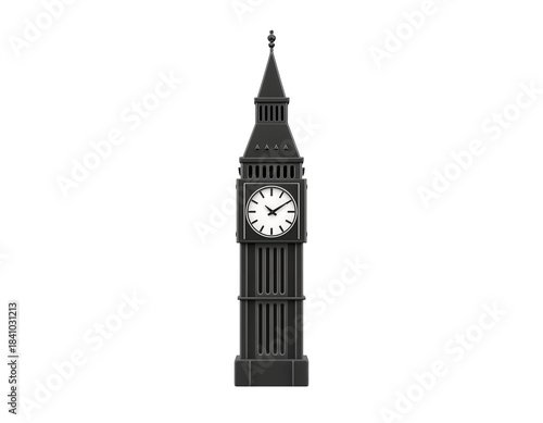 Big Ben Clock Tower Icon