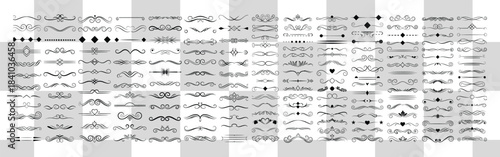 Abstract black and white pattern with wavy lines isolated on