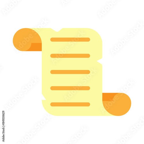 Heritage Document Vector Flat Icon Design