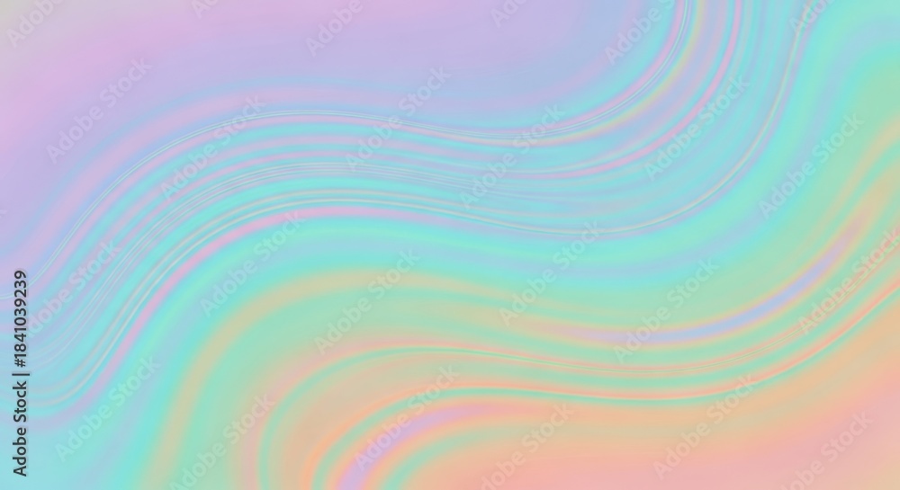 Obraz premium Abstract Pastel Swirls Gentle Gradient Background