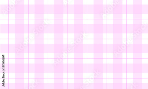soft pink and white plaid seamless pattern, picnic tablecloth style background design