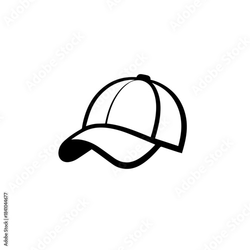 Cap 28 Vector Illustration – Modern Stylish Headwear Design Graphic