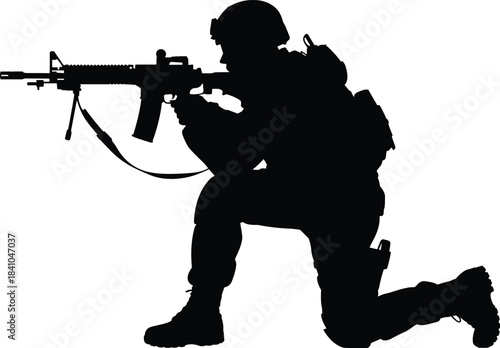 Set of Black Silhouette Vector Icons of High-Action Soccer (Football) Players in Various Poses, Including Goalkeepers and a Referee, Ideal for Sports Graphics and Logos.