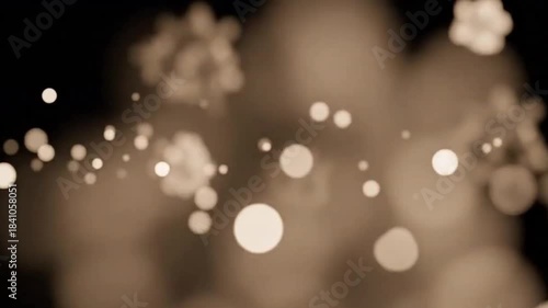 Radiant Micro-Particle Stream with Diagonal Sparkling Flow