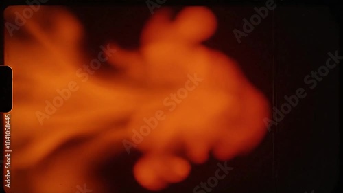 Warm Light Leak Fade with Soft Analog Film Flow