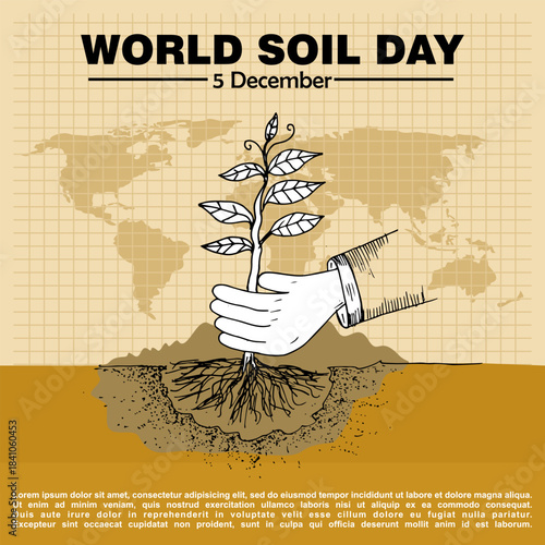 WORLD SOIL DAY, Poster and Banner