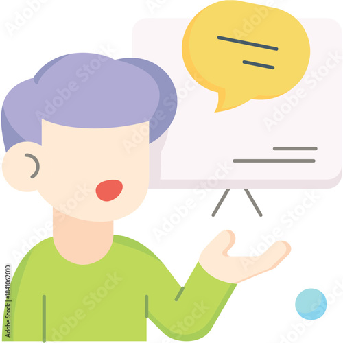 Presentation Skills Illustration