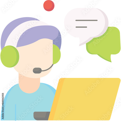 Customer Service Illustration