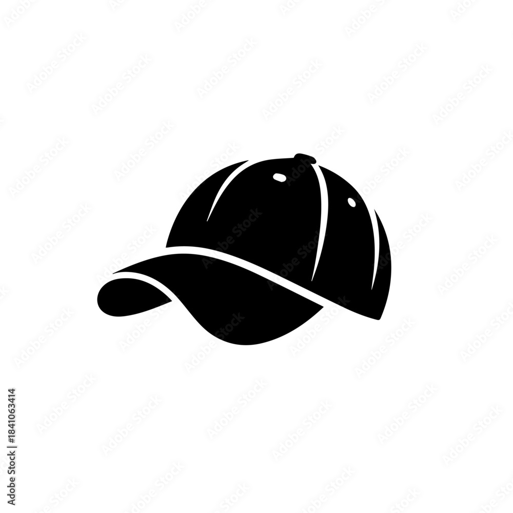 Fototapeta premium Cap 40 Vector Illustration – Modern Stylish Headwear Design Graphic