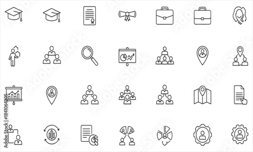 Business Team Collaboration Meeting in Modern Office Workspace, Top View, Corporate Strategy Concept