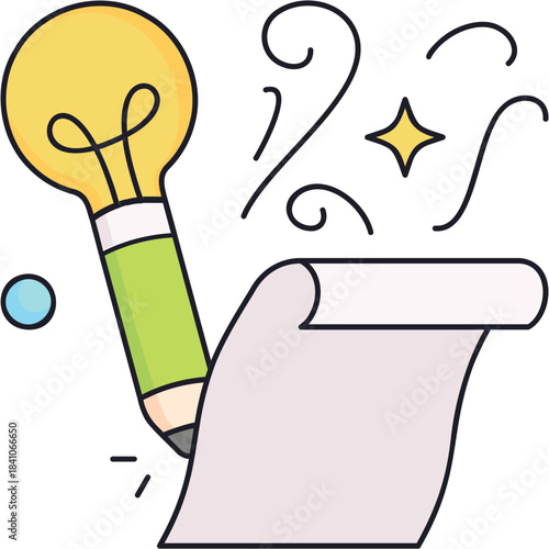 Creative Writing Sticker