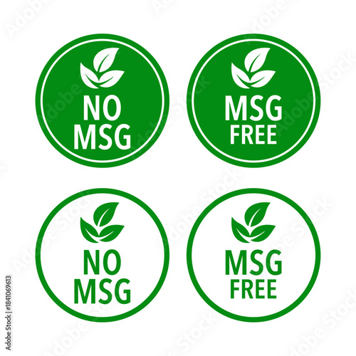 NO MSG FREE MSG VECTOR ICON SET