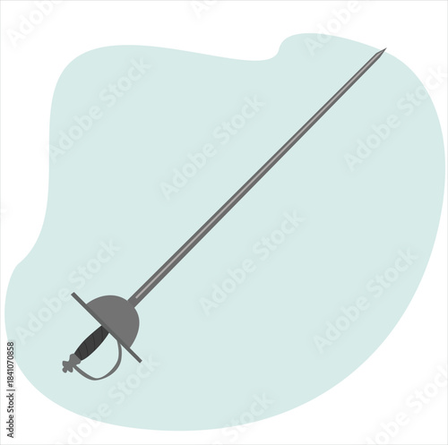 swords for fencing. Fencing sword