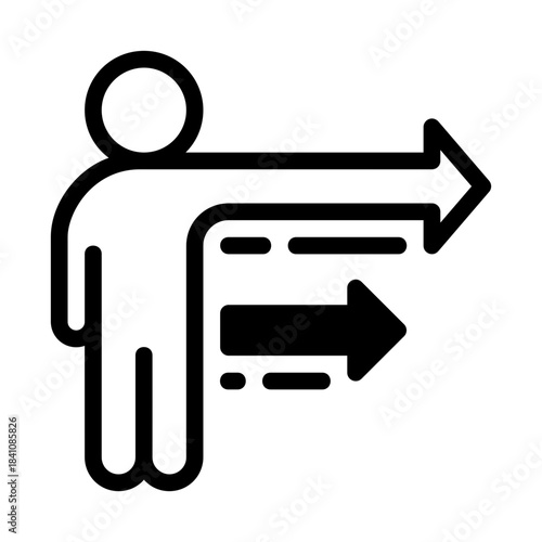 Direction Making Icon