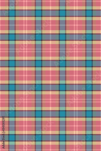 Tartan seamless pattern diagonal stripes classic.Plaid Scottish lattice cross line warm color.Geometric checkered warp weft traditional vector illustration. For fabric,clothes,skirts,blanket,decorate.