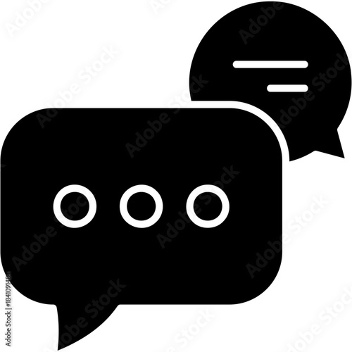 Glyph Solid Typing Indicator Icon