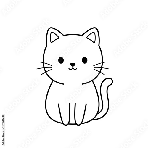 Cute Cat & Kitten Designs – Feline Icons, Silhouettes & Artwork Collection