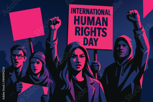 international human rights day art work design