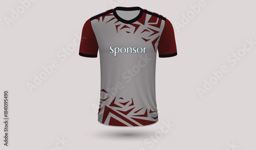 Elite Abstract Splash Performance Football Jersey