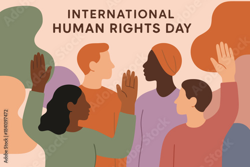 international human rights day art work design