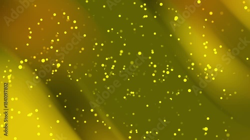 Plain color background emphasizes a blurred scene with scattered golden orbs offering versatile applications. Suitable for design projects.