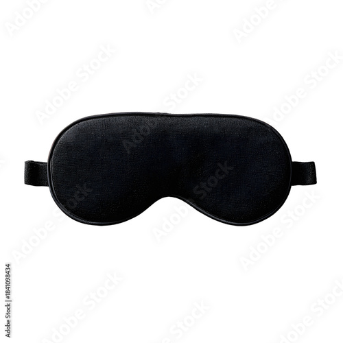 Luxurious Black Sleeping Mask Blocking Light, Ideal for Relaxation and Better Sleep Quality