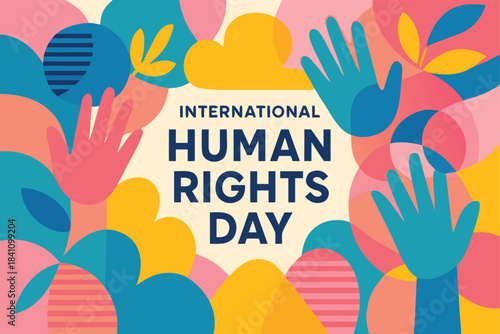 international human rights day art work design