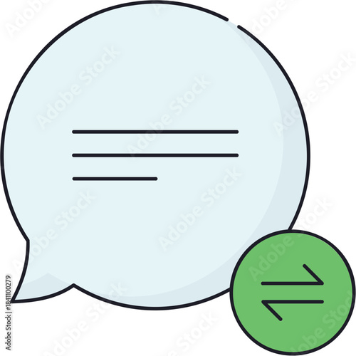 Message Transfer Sticker